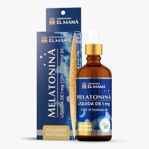 Melatonina con Vitamina B-6 El Maná 60 cápsulas
